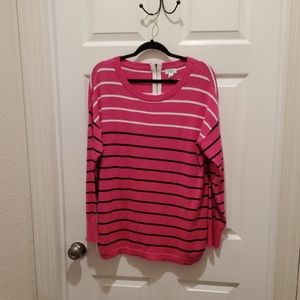 Crown & Ivy thin knit sweater size L